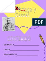 Jose Ortega y Gasset Filo
