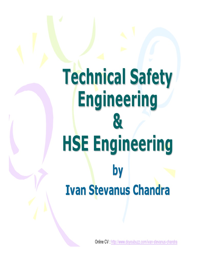 Technical Safety Engineering Overview | PDF | Prevention | Safety