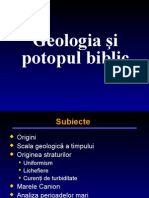 Geologia Si Potopul