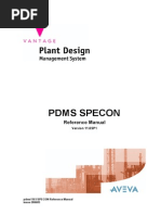 SPECON Reference Manual