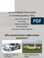 Differentiated Instruction