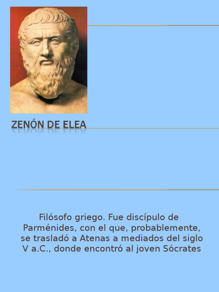 Zenon de Elea PDF
