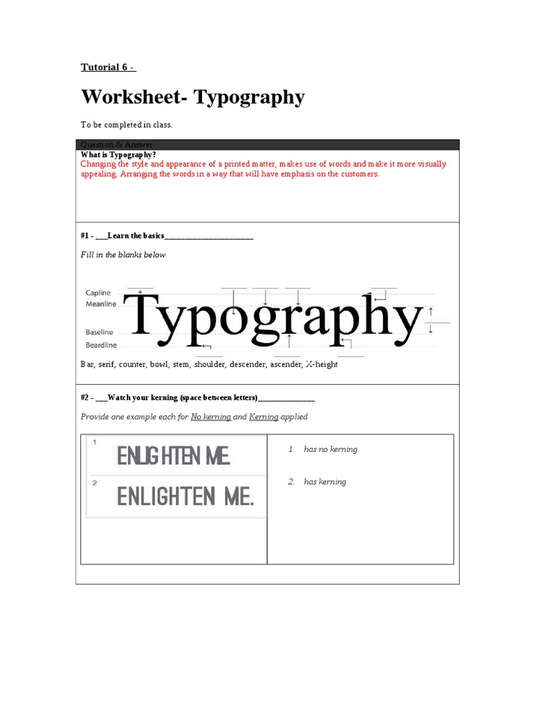 Typography Basics & Best Practices | PDF | Career & Growth