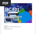 Bc401 en Col22 FV en Abap Objects