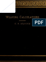 Weaving Calculation