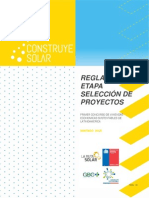 Reglamento Seleccion de Proyectos Construye Solar Santiago 2015