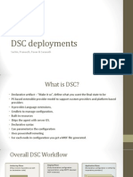 DSC Deployments