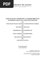 Oswald de Andrade e Andre Breton - Paixões Loucas