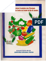 Taxa Retorno de culturas Agrícolas no RJ em 1997