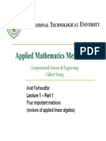 Applied Maths Day 1