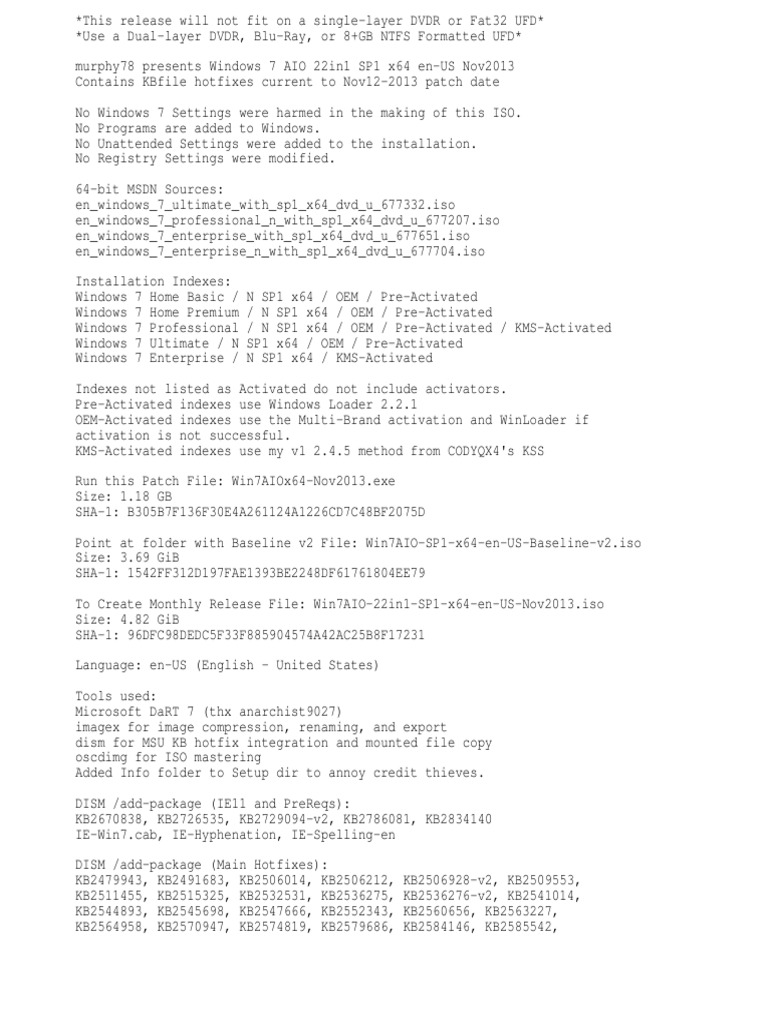 Windows 7 Ultimate Sp1 Unattended