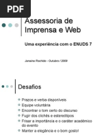 Assessoria de Imprensa e Web
