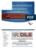 Po#Sgrove School District Digital Learning Environment (Dile)