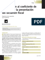 437_PP 08 2011  Modificacion coeficiente utilidad por dictamen fiscal.pdf