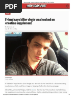 Download NYPost Elliot Rodger hooked on supplements by Matthew Keys SN226832556 doc pdf
