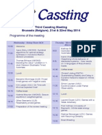 Third Casting Meeting Program and Abstracts