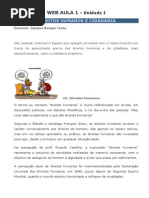 Direitos Humanos e Cidadania
