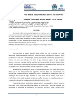 Psicoterapia de Apoio Breve Acolhimento e Escuta No Hospital Anais