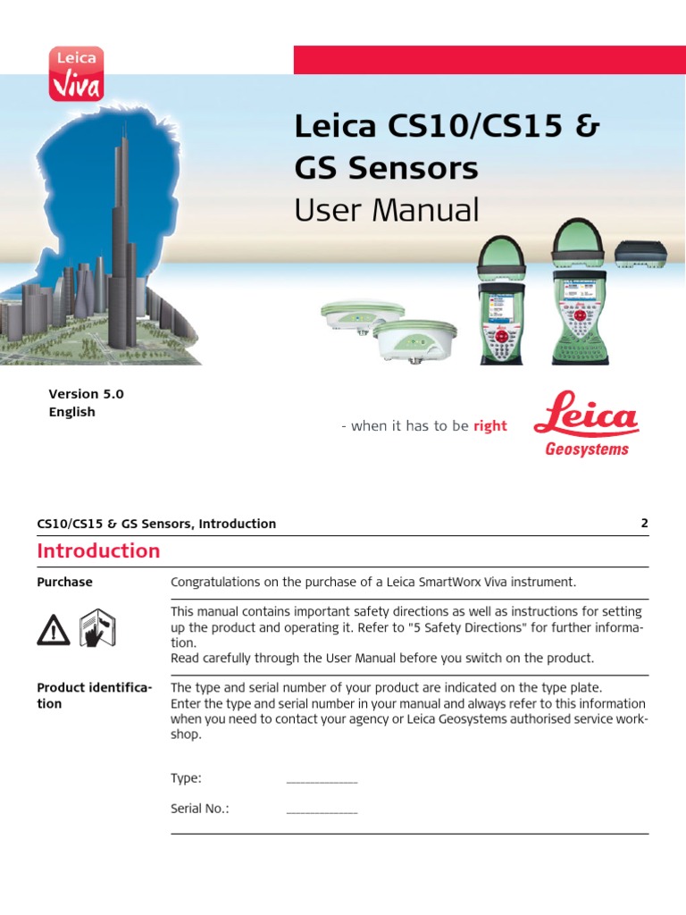 Leica Viva Cs15 Manual , Leica CS15 Field Controller Manuals – UNSM