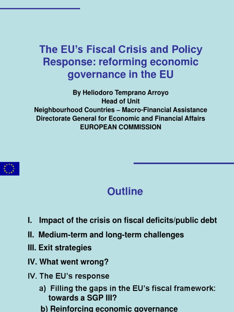 EU Fiscal Crisis: Governance Reforms Needed | PDF | European Financial ...