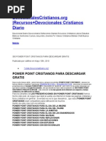 300 Power Point Cristianos Para Descargar Gratis
