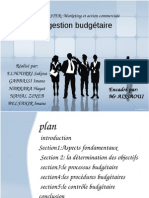 La Gestion Budgétaire