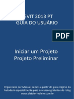 Revit 2013 PT Iniciar Um Projeto