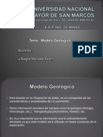 Modelo Geologico