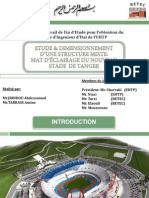 Diapositives PFE Etude d'Un Stade