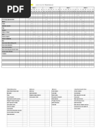 House Cleaning Schedule Template Checklist