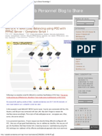 4 WAN Load Balancing Mikrotik PCC Script