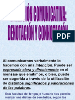 Connotación y Denotación