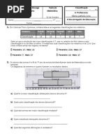 1 Teste a Semelhanças e Isometrias 2011
