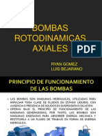 Bombas Rotodinamicas Axiales