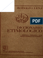 Diccionario Etimologico