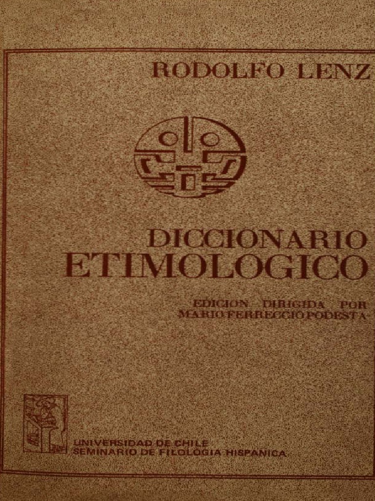 Diccionario Etimologico | PDF | Naturaleza