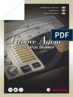 Steinberg Groove Agent User Manual