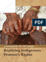 Realizing Indigenous Women's Rights - A Handbook On The CEDAW-1