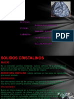 Solidos cristalinos