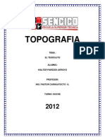 Monografia El Teodolito