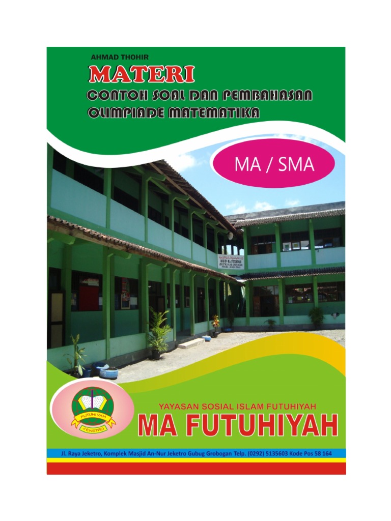 Materi Contoh Soal Dan Pembahasan Olimpiade Matematikaosnsma Ma