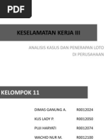 Download Keselamatan Kerja III sistem loto by Phujie Haryie SN226887054 doc pdf