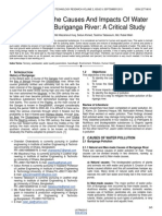 Analysis of The Causes and Impacts of Water Pollution of Buriganga River A Critical Study