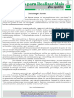 52 Semanas para Realizar Mais - 09 - Disciplina Gera Sucesso