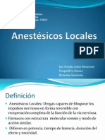 Anestesicos Locales 2003