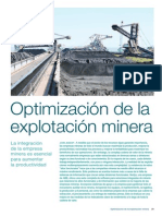 Optimizacion de Una Explotacion Minera