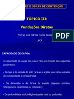 Fundações - Cap Carga Fund Diretas