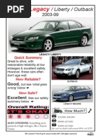 Download Subaru Legacy Liberty Outback 2003-09 by dontsurf SN226900122 doc pdf