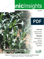 Organic Insights June 2012