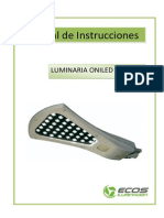 Manual de Instrucciones Luminaria Oniled 2036 Ac v2